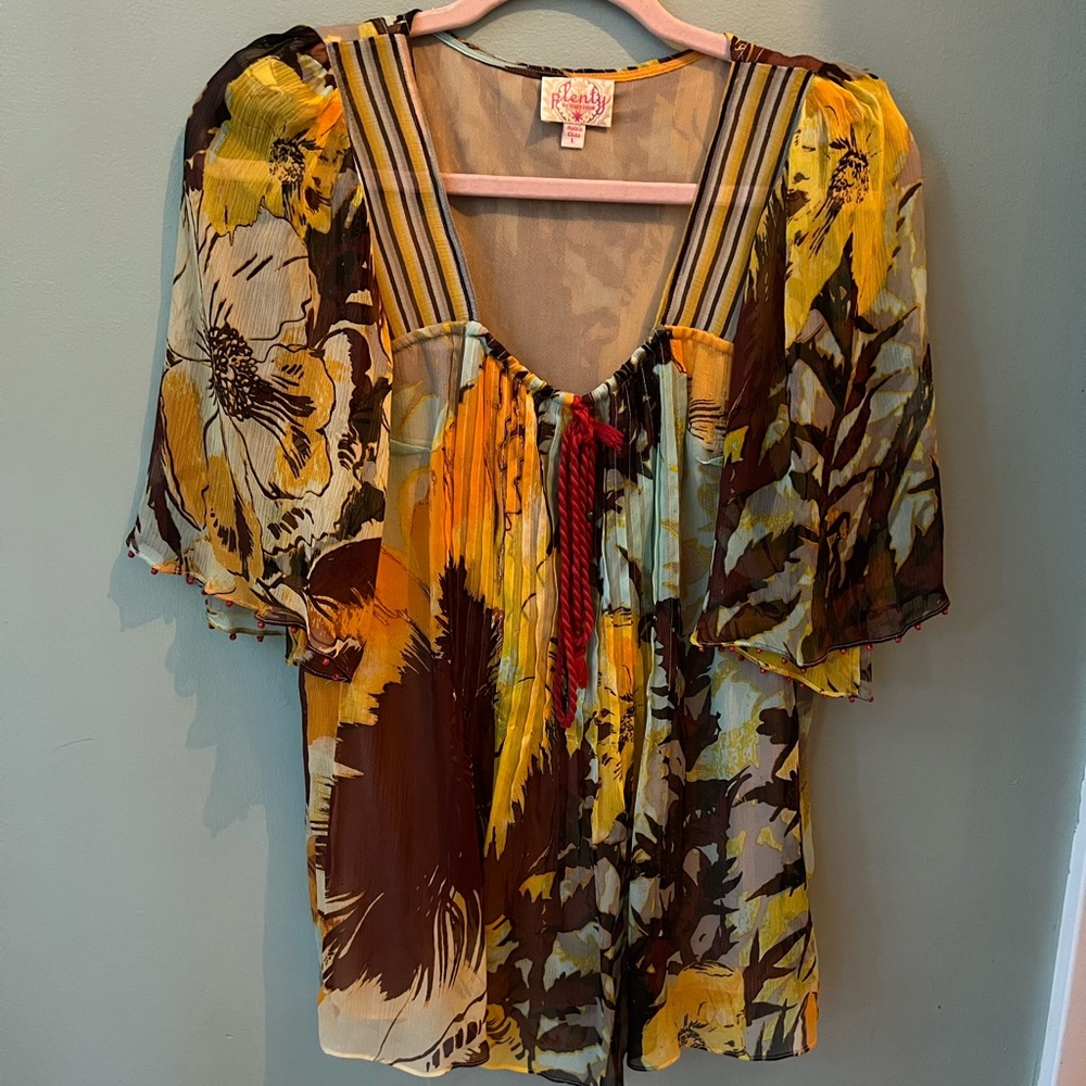 Plenty by Tracy Reese Silk Blouse